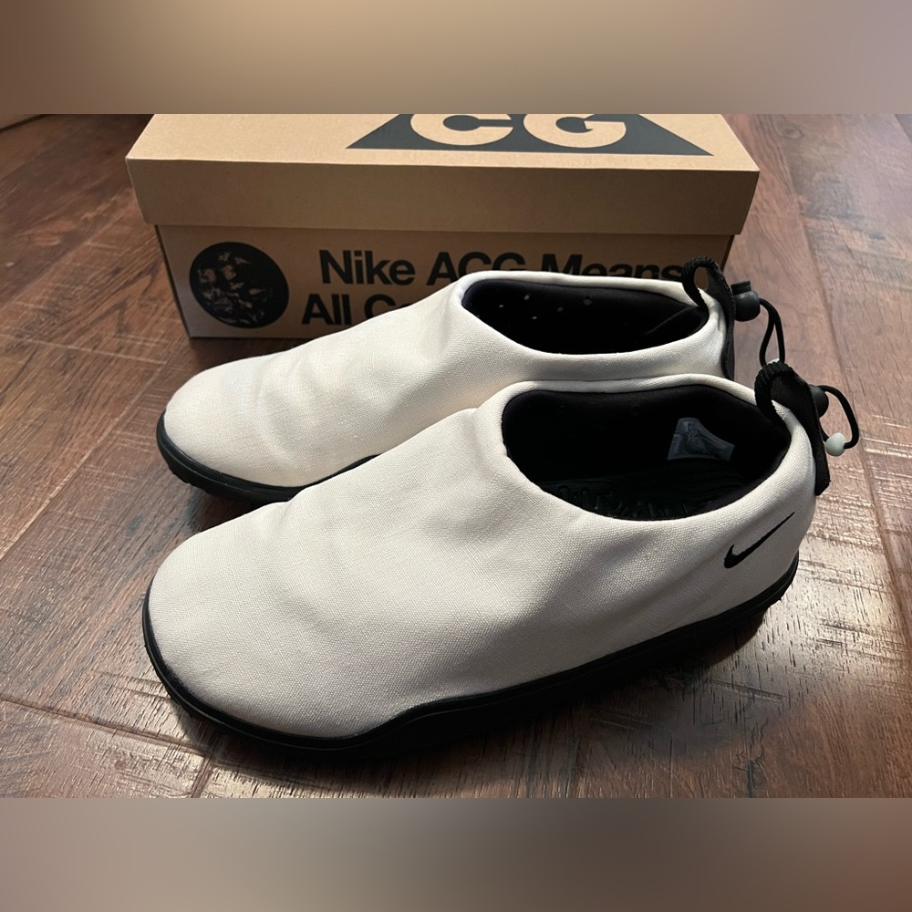 Nike ACG AIR MOC Summit White Black Anthracite - Picture 6 of 10